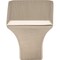 Jeffrey Alexander 7/8" Overall Length Satin Nickel Square Marlo Cabinet Knob 972S-SN - alternate 4